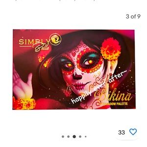 Simply Bella Bikina Eyeshadow Palette - Matte, Shimmer & Glitter VEGAN Palette